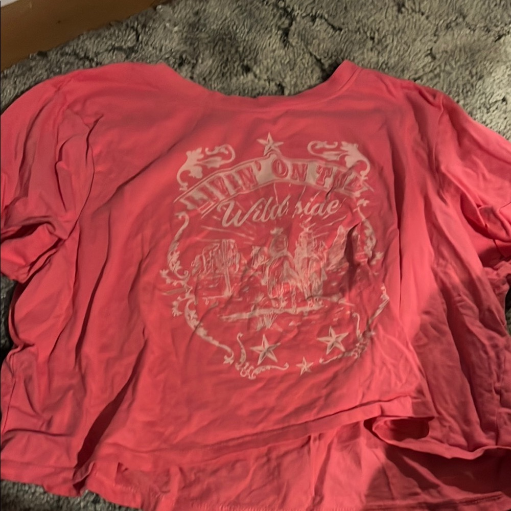 Pink Wild West Graphic Tee
